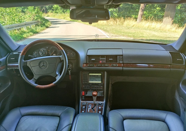 Mercedes-Benz Klasa S cena 185000 przebieg: 86000, rok produkcji 1996 z Dzierżoniów małe 352